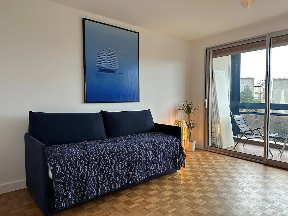Apartment Mobility Lease- Sunny Studio With Large Balcony, Park View At Paris 15