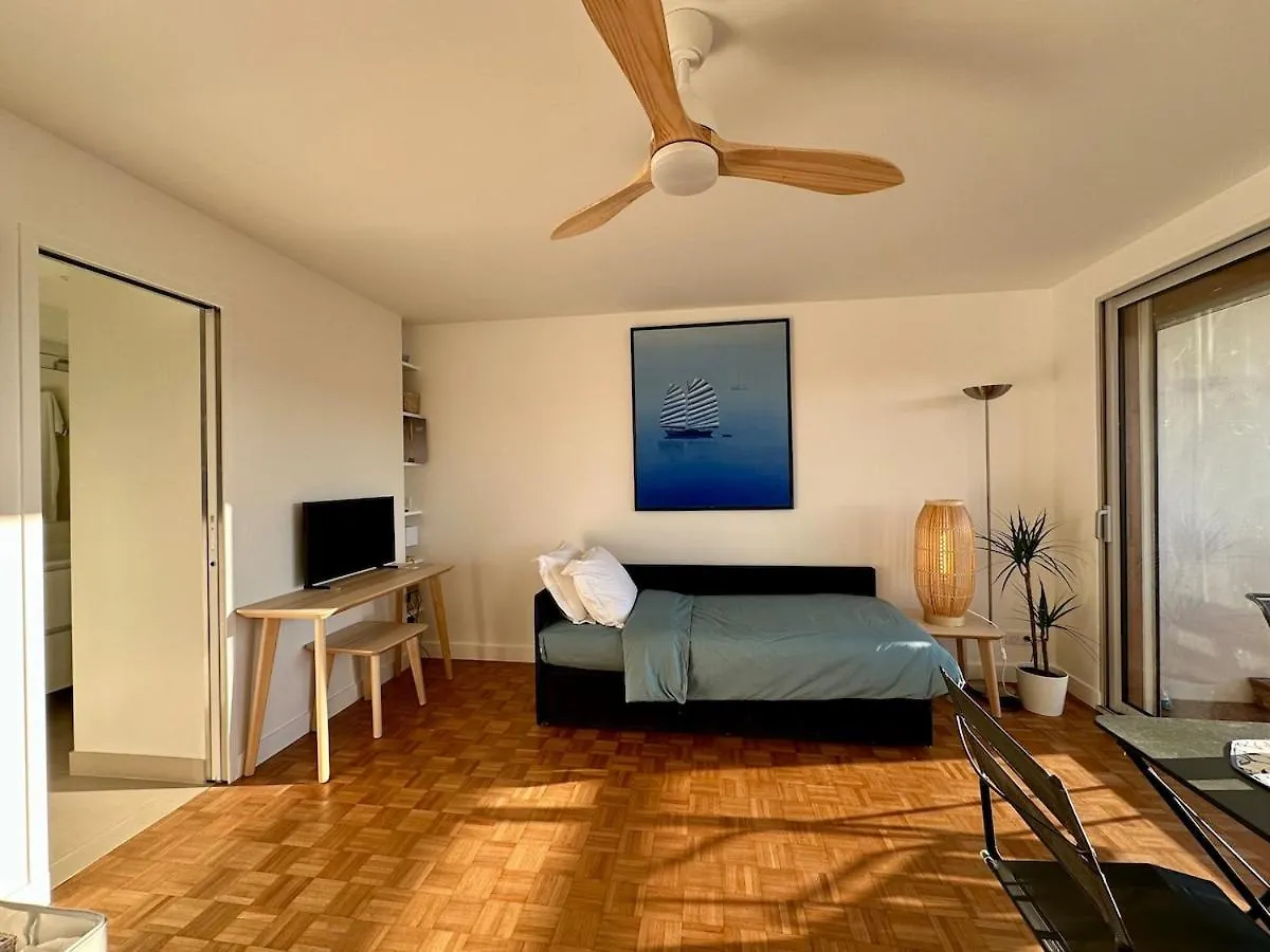 Apartment Mobility Lease- Sunny Studio With Large Balcony, Park View At Paris 15