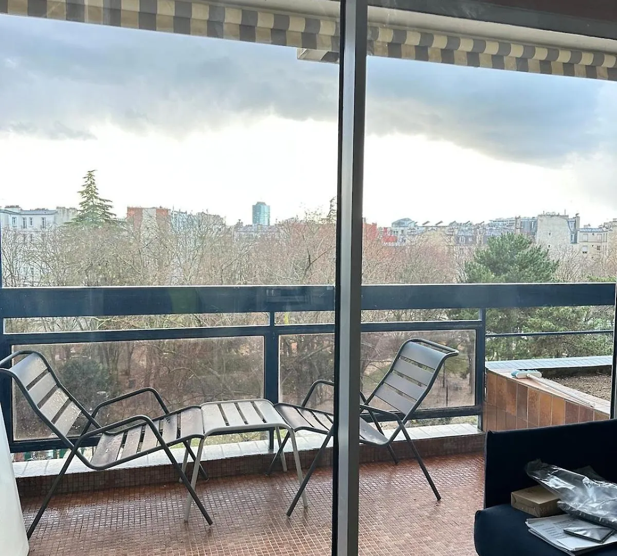 Apartment Mobility Lease- Sunny Studio With Large Balcony, Park View At Paris 15